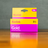 Kodak Gold 35mm 24 Exposure 3 Roll Pack - Short Date 12/2025